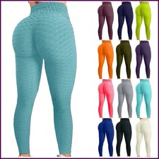 Yoga Leggings Women Fitness Running High Waist Slim Pants Push Up Sports Gym