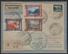 ZNV_281 - Richly franked 1933 cover from ROMA to ESTONIA