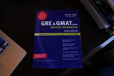 Kaplan GRE & GMAT Exams Writing Workbook - Paperback, by Kaplan - Very Good
