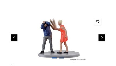 Viessmann E motion Woman with rolling pin 1512 HO scale
