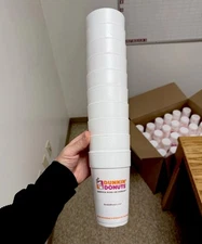 Medium Dunkin Hot Cups (READ DESCRIPTION)