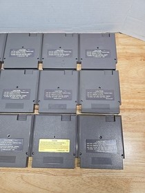 12 Nintendo NES Game Lot Popeye Metal Gear Kid Niki Zanac Donkey Kong Jackal