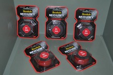  5 Scotch Extremely Strong Mounting Tape, 1-inch X 60-inches, Black, Holds 30lbs
