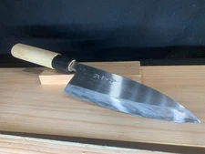 #2 Used; Sharpened: Japanese Kitchen Knife- Deba 29 -15cm - Kazuyuki