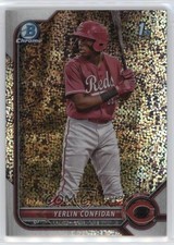 2022 Bowman Chrome Prospects Speckle Refractor 207/299 Yerlin Confidan 0tk7