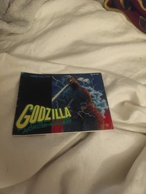 NINTENDO NES - GODZILLA MONSTER OF MONSTERS COMPLETE PAL UK BOXED GAME