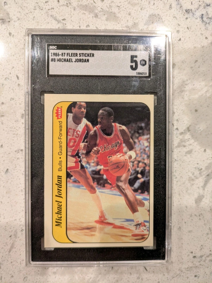 1986-87 Fleer - Michael Jordan #8 for sale | eBay