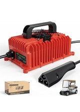 Smart Golf Cart Battery Charger for EZGO TXT  RXV,15 AMP 48 Volt Golf Cart READ