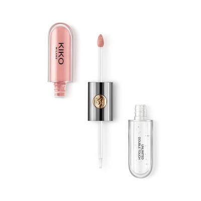 KIKO Milano Unlimited Double Touch 101 Flüssiger Lipgloss   Pink, pflegend