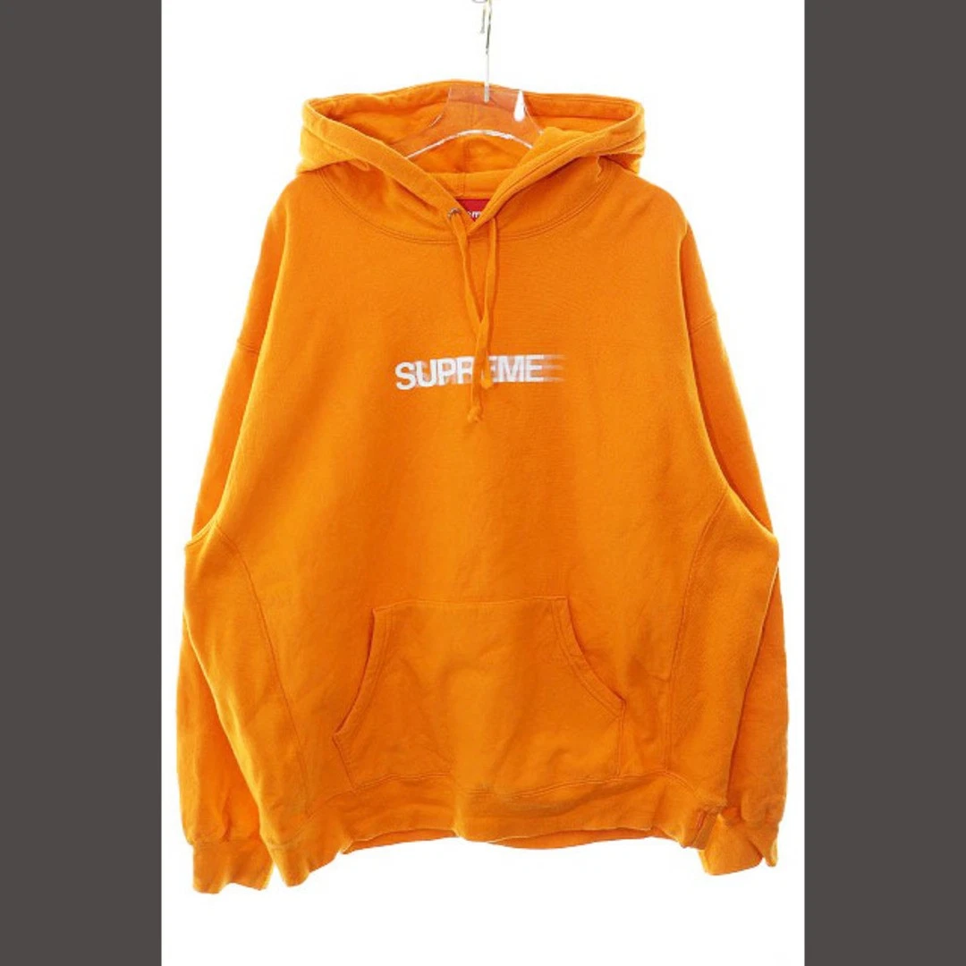 SWEATSHIRT À CAPUCHE SUPREME 23SS MOTION LOGO ORANGE L SWEAT À CAPUCHE A Occasion bf9c7b88be963c