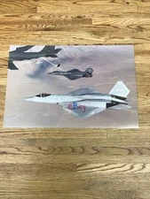 RARE Northrop Mcdonnel Douglas YF-23 ATF Prototype Fighter Jets 8”x12” Print #2