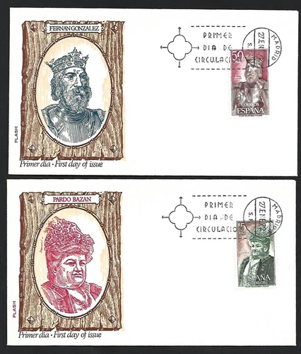 (AOP) Spain 1972 FDC collection (19)