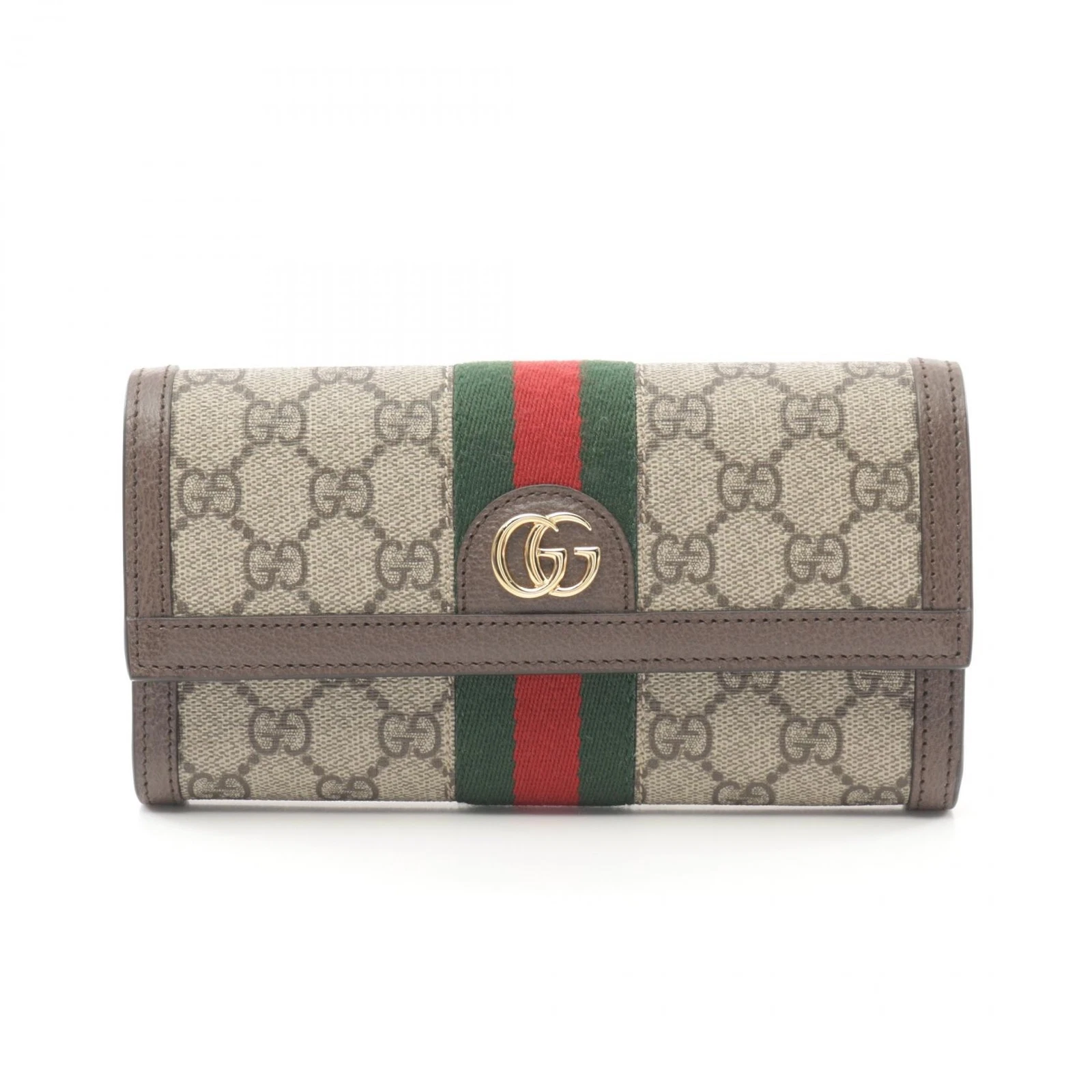 Portefeuille GUCCI Ophidia GG Supreme Continental 52315396IWG8745 toile marron occasion