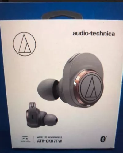 Audio-Technica ATH-CKR7TW-GY Full Wireless Bluetooth Earphone Gray From Japan