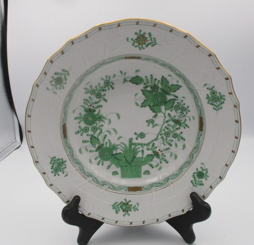 Herend Ungarn Indianer Korbrand Suppenschüssel H.P. und vergoldeter ganz besonderer Artikel - Bild 6 von 12