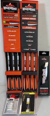 Wicked Ridge Accessory Kit (9 bolts, sling, wax and lubricant) -FREE S/H