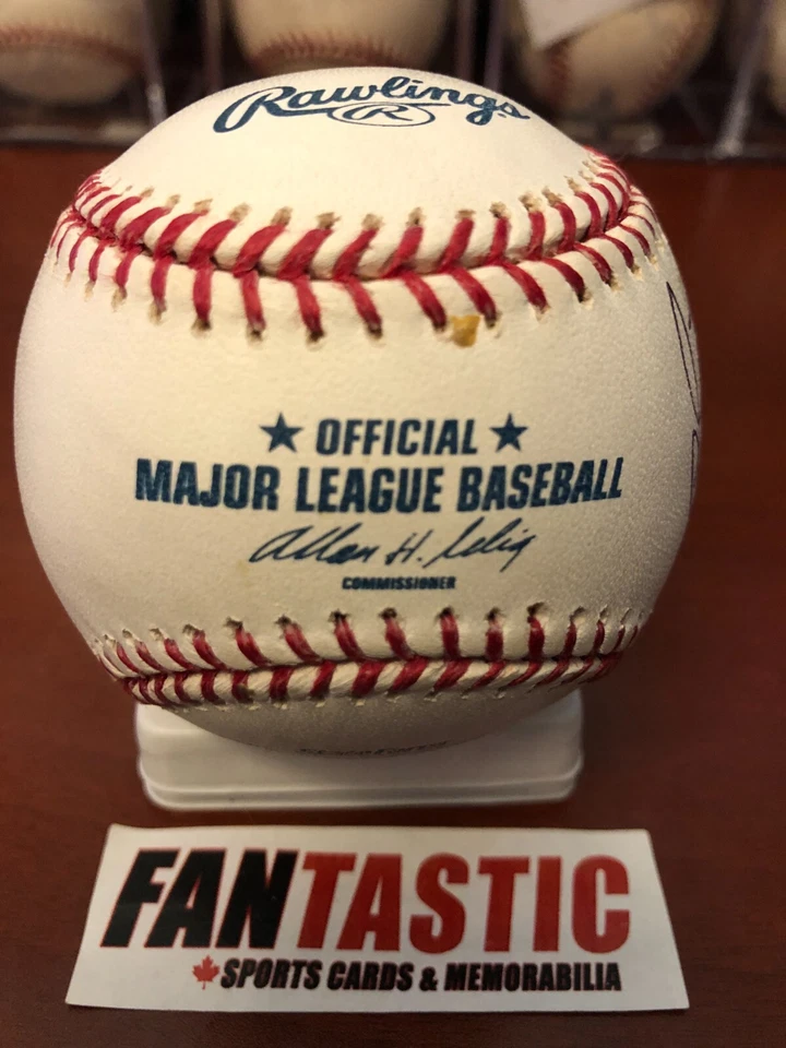 David Fletcher Tyler Skaggs & 4 others Signed Rawlings MLB Baseball 2019 Angels - Image 3 of 4