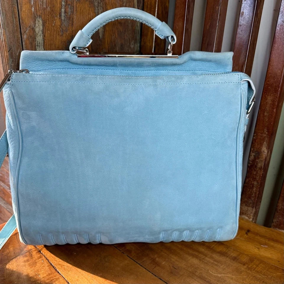 Bandolera 3.1 Phillip Lim Gamuza Azul Claro Foto 2 de 4