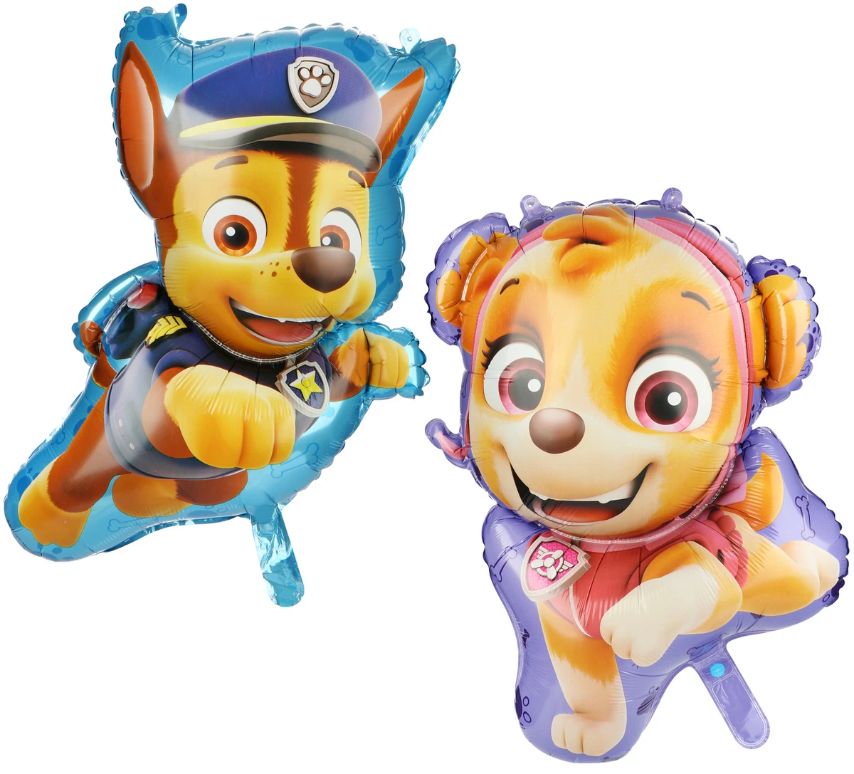 Folienballon Paw Patrol, Skye Und Everest Folienballon Ohne Ballongas