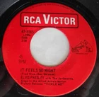 CANADA!!! Ex to NM- ELVIS PRESLEY It Feels So Right / Easy Question ORIG 1965 45