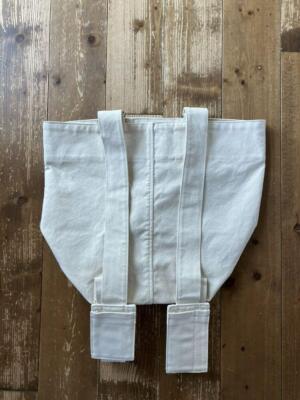 Kapital Capital Canvas 2Way Bag Rucksack Tote Cotton White