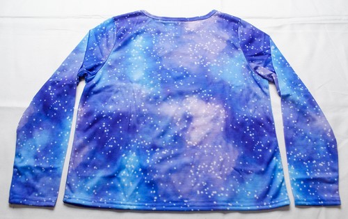 The Children's Place Girl's Long Sleeve Snow Globe Pajamas BL1 Blue Size 10/12 - Picture 4 of 8