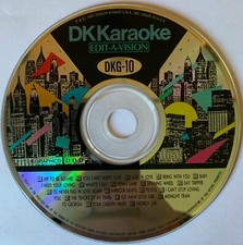 DK KARAOKE EDIT-A-VISION DISC DKG-10 -THE ABSOLUTE BEST KARAOKE -VERY RARE - OOP