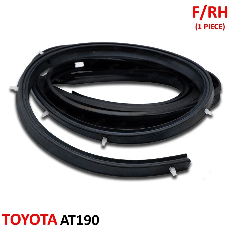 Front Rh Door Rubber Seal Weatherstrip Fits Toyota Corona AT ST CT192 1992 1997 - image 3 of 4