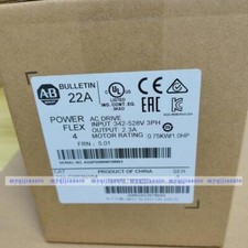 Allen Bradley 22A-D2P3N104 Powerflex 4 AC Drive 1HP 22AD2P3N104
