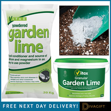 VITAX GARDEN LIME CONDITIONER POWDERED GRANULES FAST ACTING SOIL CONDITIONER NEW