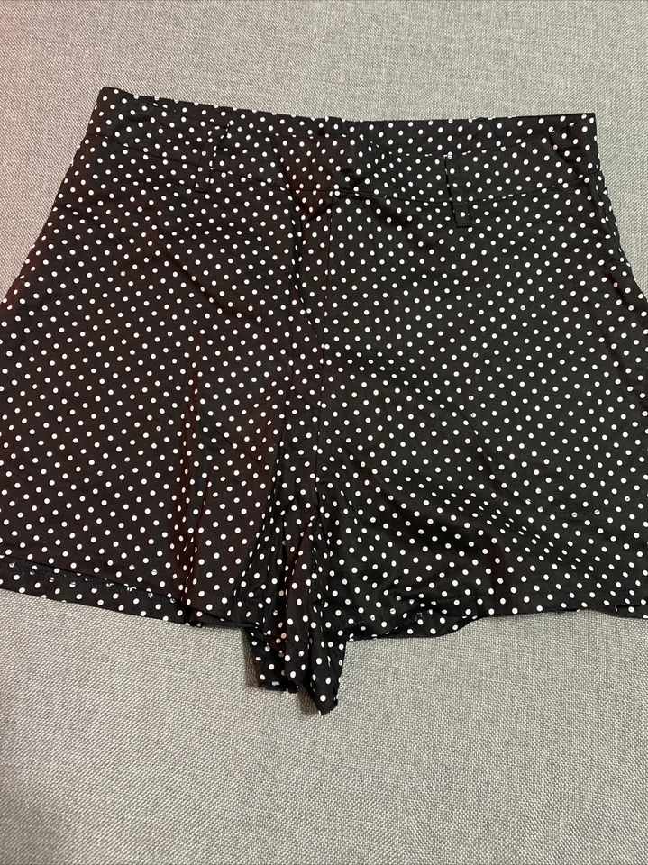 Pantalones Cortos One Teaspoon Para Mujer 8 Lunares Chino Algodón Ligeros 0500 Foto 4 de 4