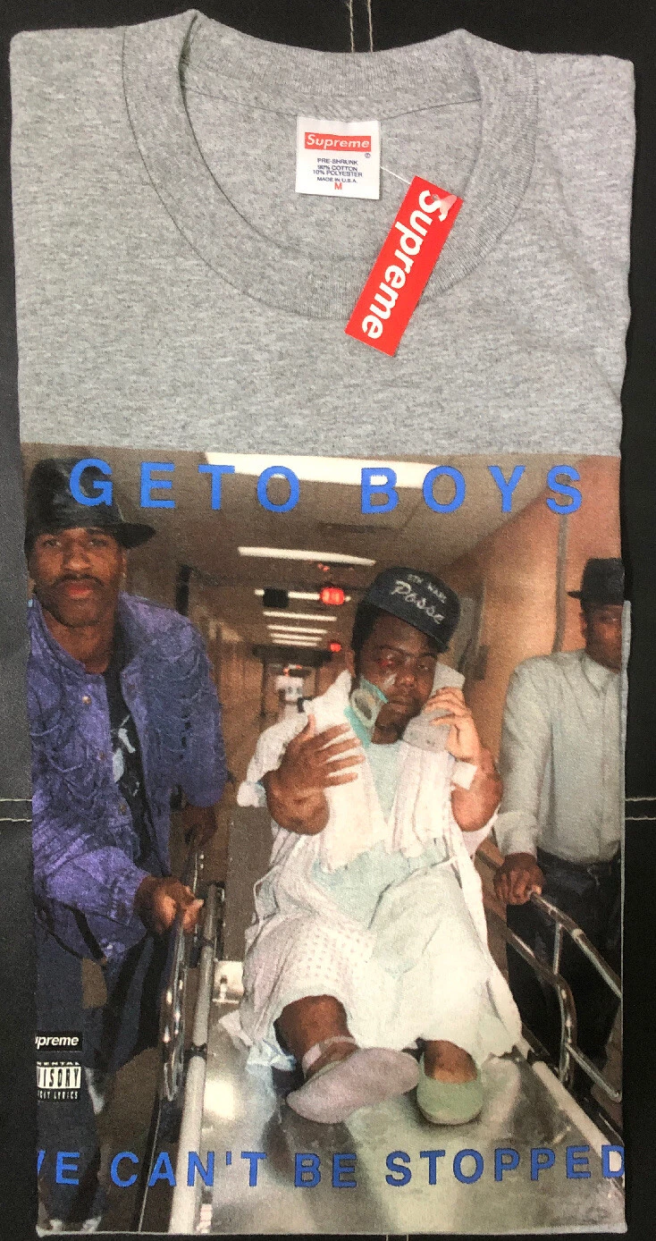 T shirt Geto garçons Supreme Rap A Lot ! Taille M ! Gris bruyère ! Neuf avec étiquettes ! SS17 ! 100 % authentique