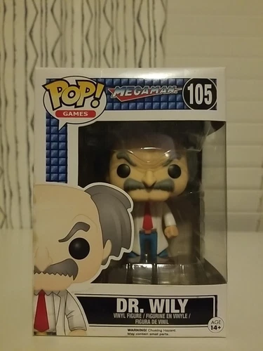 Funko POP! Games Mega Man: Dr. Wily #105 Vinyl Figure