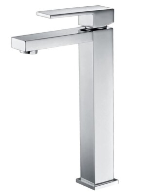 Waschtischarmatur, Badarmatur IMEX VALENCIA - HOCH - Messing, Chrom