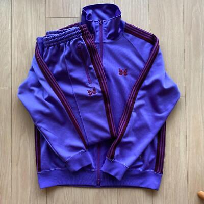 NEEDLES Track Jacket S & Pants S Setup Purple x Puple lines Used from Japan  | eBay