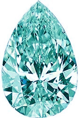 7.33 Ct Vvs1 16*11 Mm Ice Blue Color Pear Real Loose Moissanite Diamond For Ring