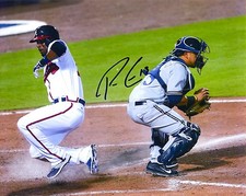 Signed  8x10 PEDRO CIRIACO  Atlanta Braves Photo - COA