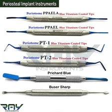 Dental Implant Periosteal Elevators Bone Surgery Tissue Retraction Lab Tools