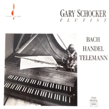 Gary Schocker - J.S. Bach, Handel, Telemann - CD, VG