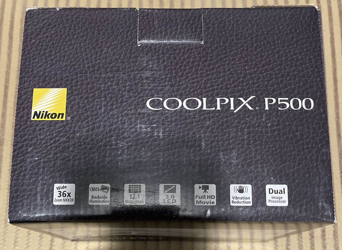 Nikon COOLPIX P500 12.1MP Digital Camera - Black for sale Nikon COOLPIX P500 12.1MP Digital Camera - Black for sale