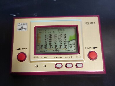 GAME&WATCH ヘルメット Nintendo HELMET CN-07 in hand] nintendo game watch helmet cn-07 | eBay