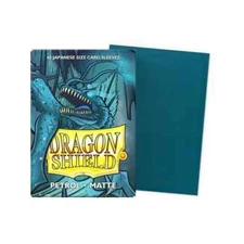 Dragon Shield 60CT Japanese Matte Sleeves - Petrol - YuGiOh TCG
