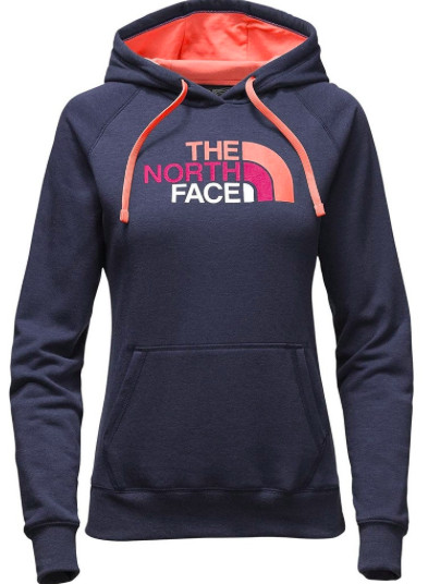 the north face women's half dome logo hoodie