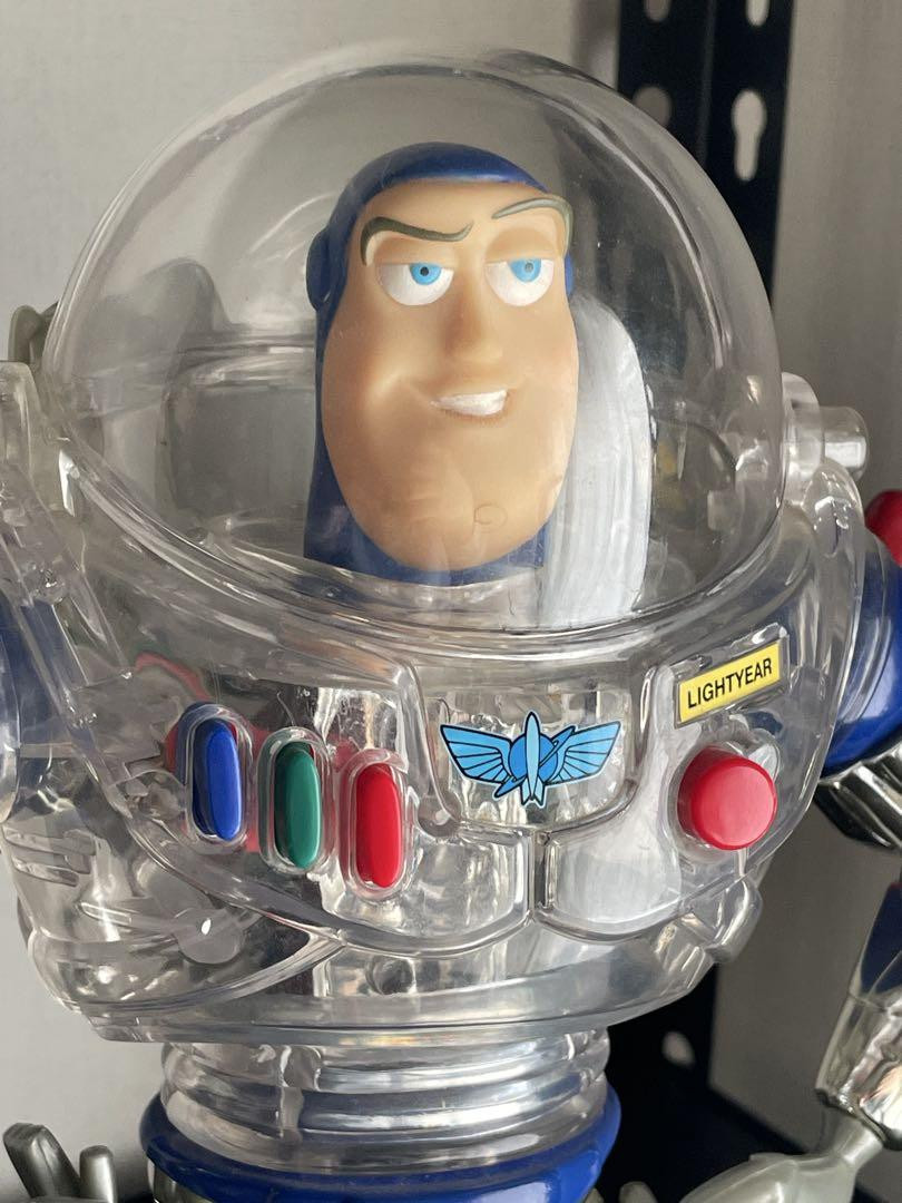 BUZZ LIGHTYEAR TOYSTORY スケルトン バズ Buzz Lightyear Skeleton Clear Toy Story Metallic | eBay