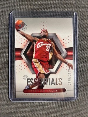 2004 - 05 SP Essentials LEBRON JAMES #/2999 Card #95