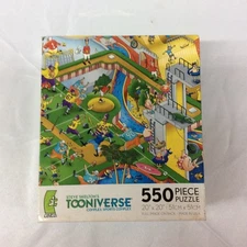 Ceaco Steve Skelton's Tooniverse Complex Sports Complex 550 Piece Puzzle Sealed 