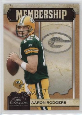 2009 Donruss Classics Membership Silver 86/250 Aaron Rodgers #1 o7m