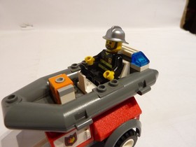 City 7239 Fire Engine With Instructions Used