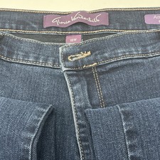 Gloria Vanderbilt Amanda Bootcut Jeans 18W Dark Wash Classic Casual Womens