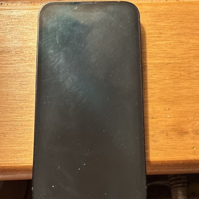 Apple iPhone 13 Pro 128GB Black Boost 6.1'' iOS Slate Smartphone Used